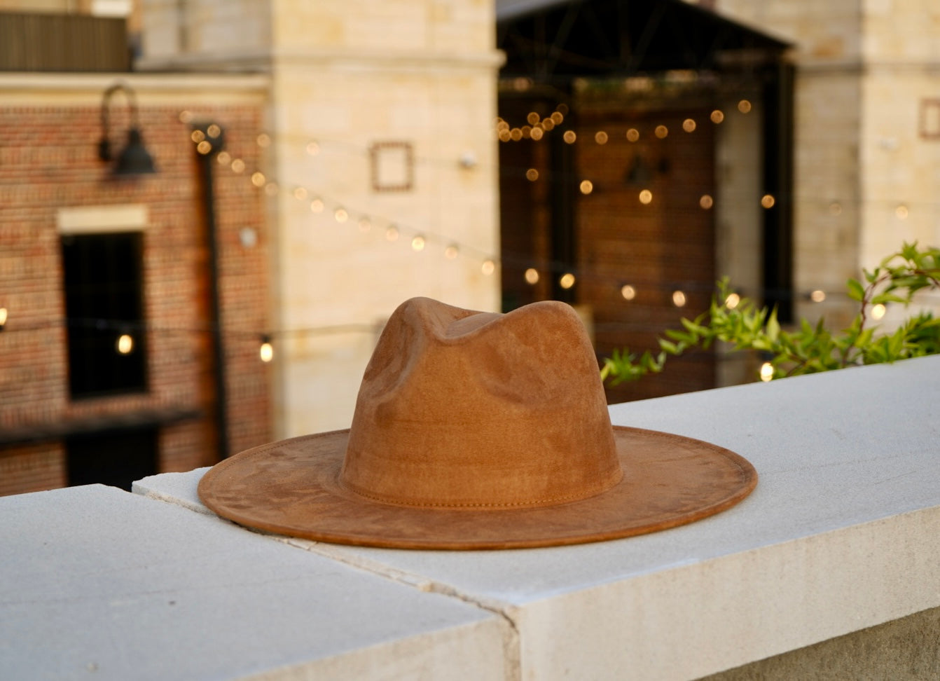 Suede fedora hat on sale