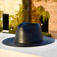 Black Extra Fine Palm Sun Hat