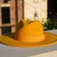 Tori Wide Brim - Yellow