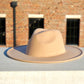 Atlanta Wide Brim Fedora - Khaki