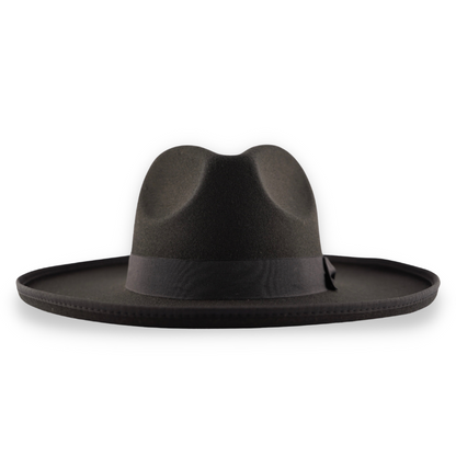DALLAS - PENCIL BRIM FEDORA HAT - BLACK – Dope Headwear